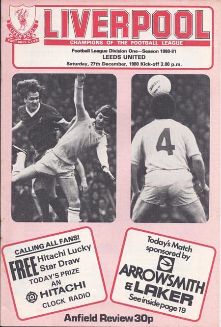 Liverpool FC v Leeds United FC